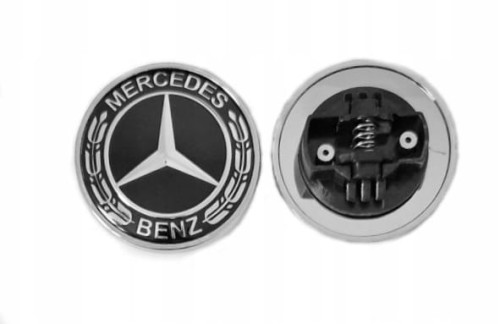 MERCEDES EMBLEMAT ZNACZEK LOGO NA MASKĘ NOWY 56MM