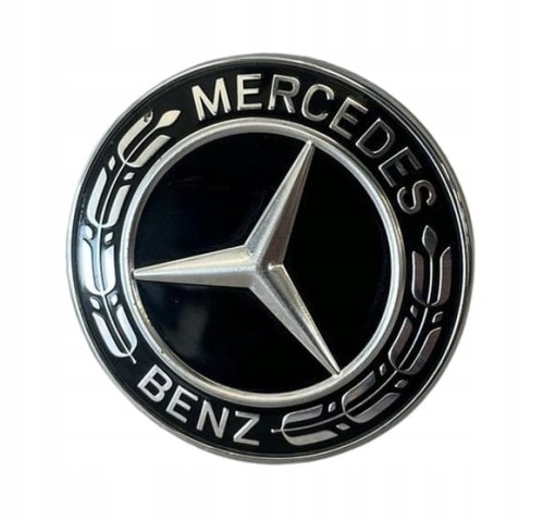 MERCEDES W204 W212 W213 EMBLEMAT ZNACZEK LOGO NA MASKE 57MM A0008171701