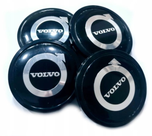 VOLVO DEKIELKI DEKLE ZNACZKI DO FELG RIAL N63 75mm/66mm