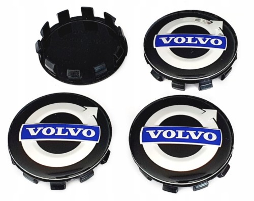 VOLVO DEKIELKI KAPSLE ZNACZKI DO ALUFELG ATT 56mm/54mm 4szt.