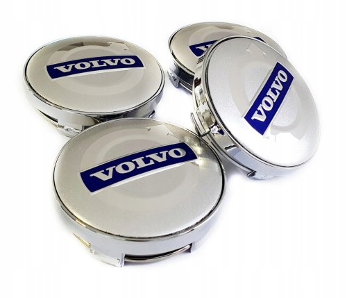 VOLVO DEKIELKI KAPSLE ZNACZKI DEKLE DO ALUFELG 60mm/57mm 4szt.